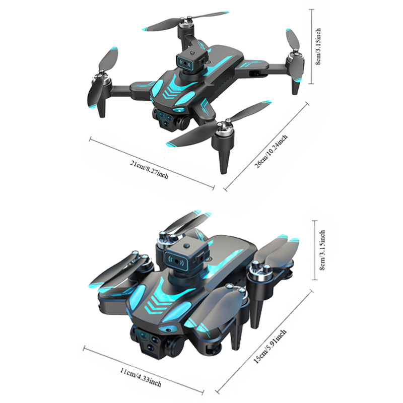 NNETM M20 Dual Camera Drone with LCD Remote - Image 5